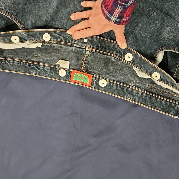 Vintage men's Jingo jeans, 52W, 26L - Picture 4 of 8